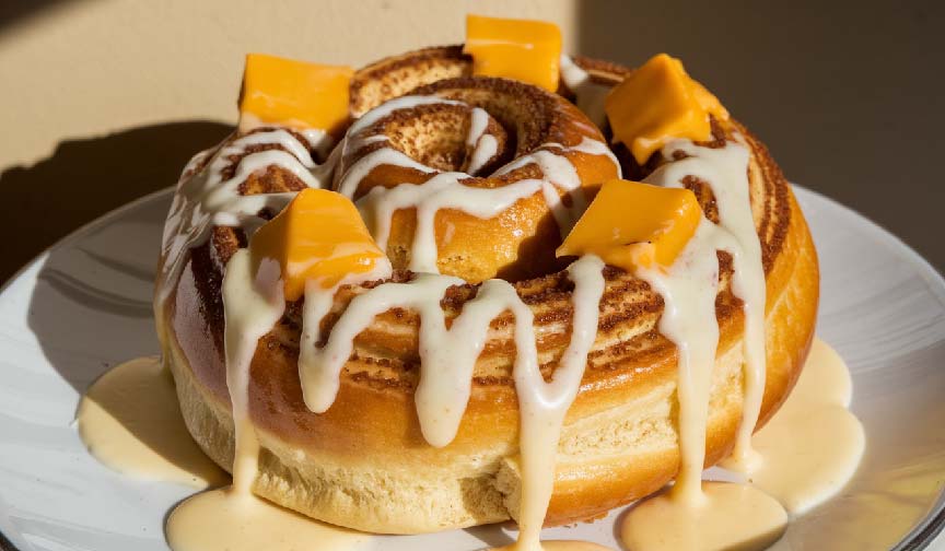 Honey Bun and Cheese – A Sweet & Savory Delight