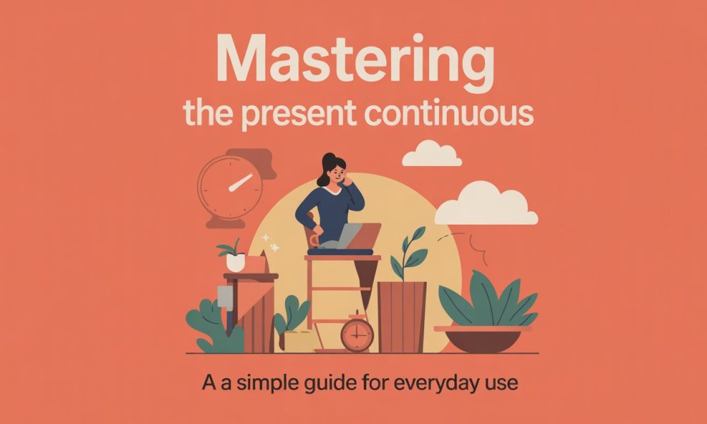 Mastering the Present Continuous in Spanish: A Simple Guide for Everyday Use Mastering the Present Continuous in Spanish: A Simple Guide for Everyday Use