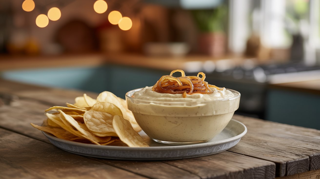 caramelized onion dip
