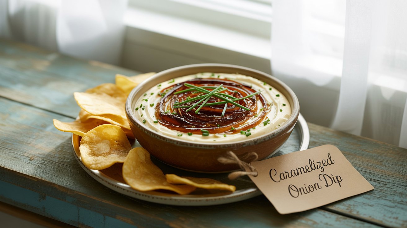caramelized onion dip