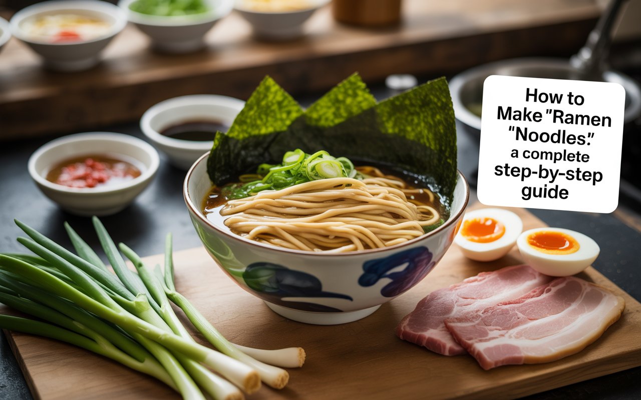 how to make ramen noodles