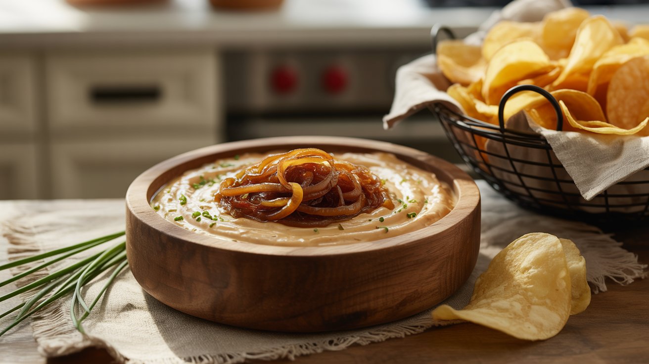 caramelized onion dip