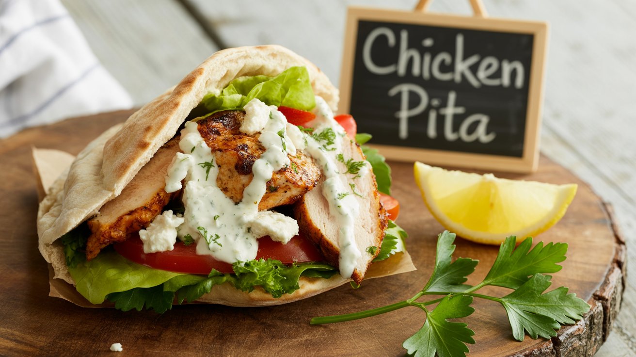 chicken pita