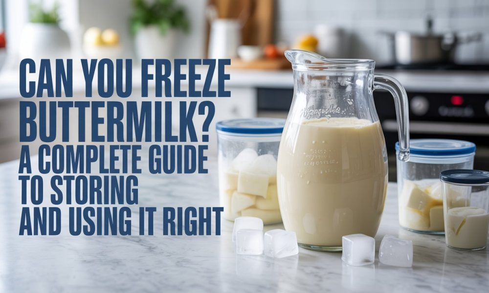 Can You Freeze Buttermilk? A Complete Guide to Storing and Using It Right