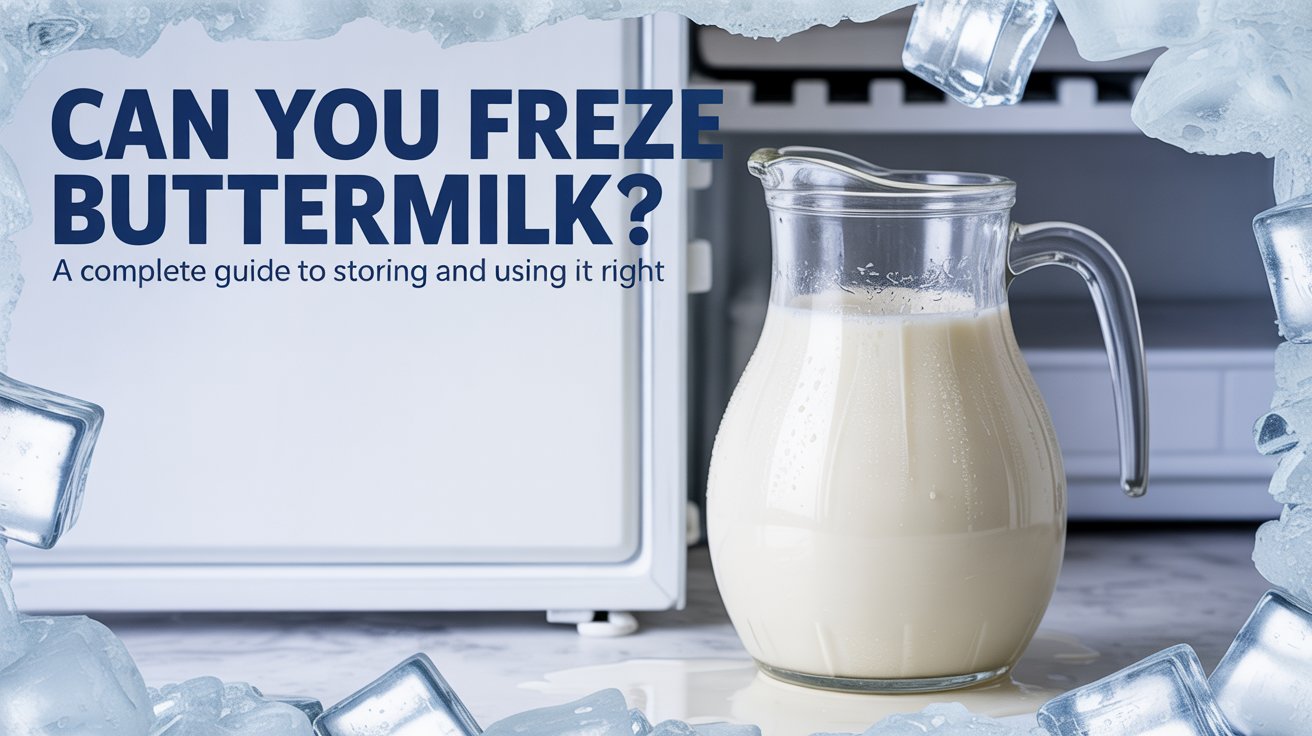 can you freeze buttermilk