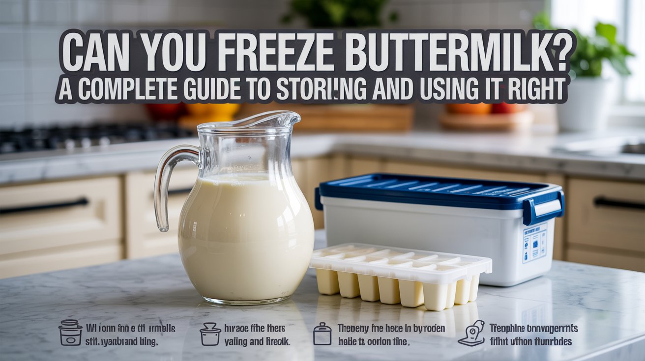 can you freeze buttermilk