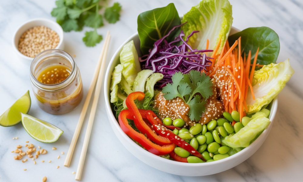 Asian Salad Recipe: A Colorful Fusion of Flavors and Freshness