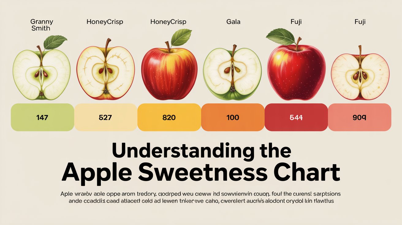 apple sweetness chart
