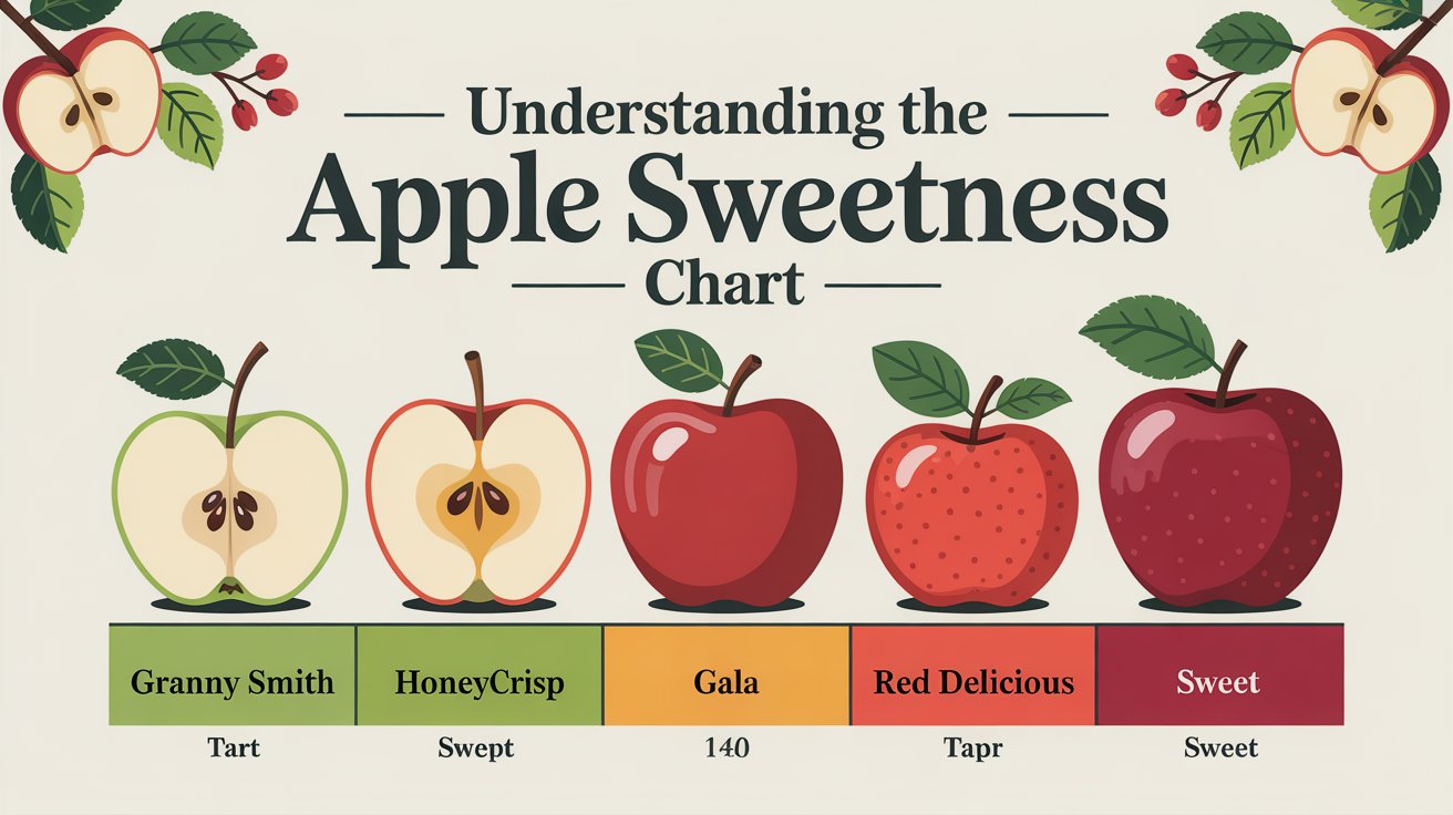apple sweetness chart