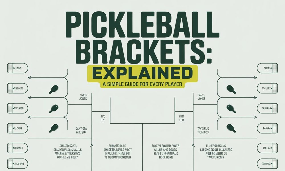 Pickleball Brackets Explained: A Simple Guide for Every Player