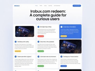 Irobux.com Redeem: A Complete Guide for Curious Users