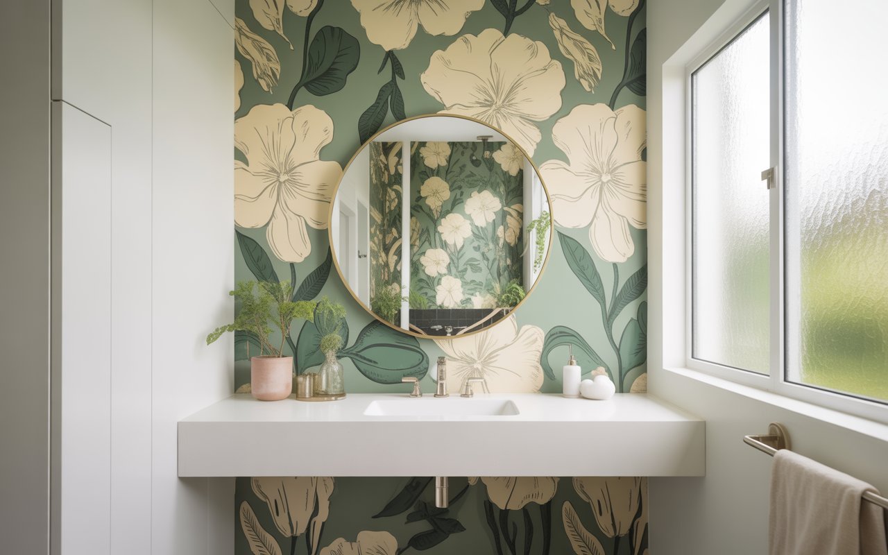 Bathroom Wallpaper