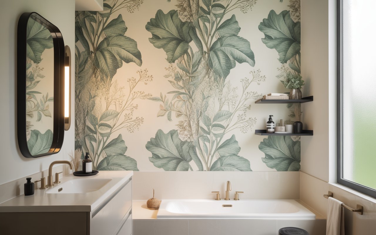 Bathroom Wallpaper