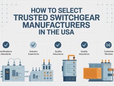 How to Select Trusted Switchgear Manufacturers in the USA