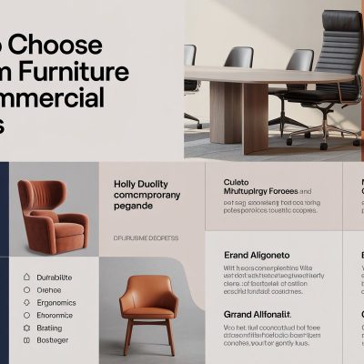 How to Choose Custom Furniture for Commercial Spaces
